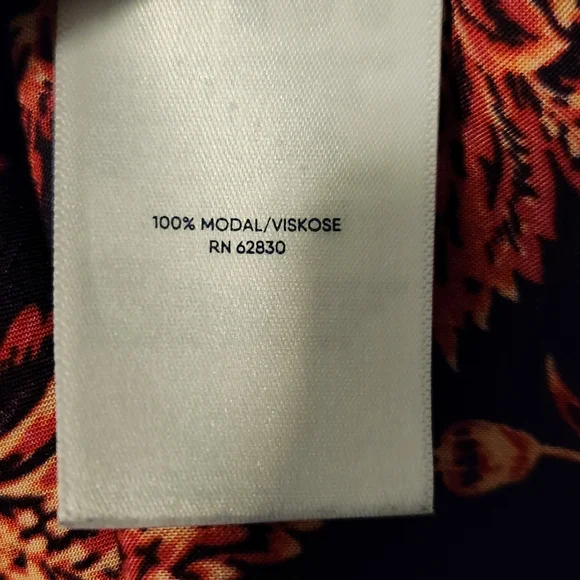 Land's End Floral Print Shirt Dress - Picture 4 of 6